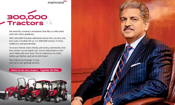 Anand Mahindra about milestone for Mahindra Agri North America (Image Source: X)