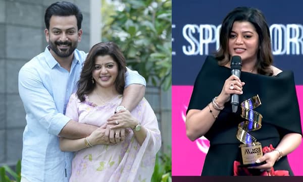 Supriya menon about prithviraj (Image Source: Youtube)