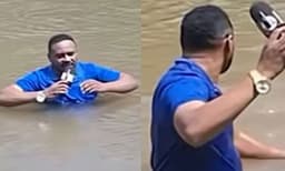 പെണ്‍കുട്ടിയെ കാണാതായതിനെക്കുറിച്ച് റിപ്പോര്‍ട്ട് ; ജര്‍ണലിസ്റ്റ് കയറി നിന്നത് മൃതദേഹത്തിന്റെ മുകളില്‍...!