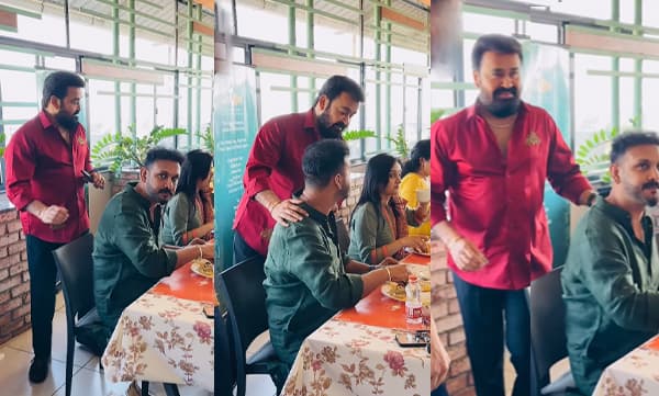 Mohanlal and Kailash (Image Source: Instagram)