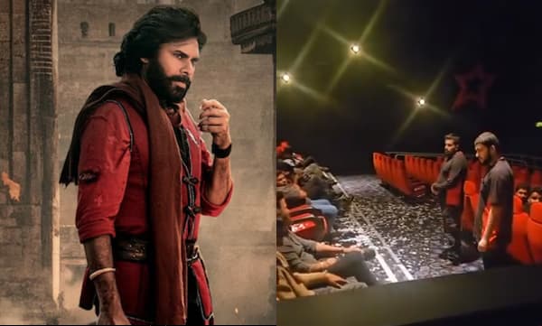 തിയേറ്ററിനകത്ത് വര്‍ണക്കടലാസ് വിതറി ആരാധകര്‍; പവന്‍ കല്യാണിന്റെ ‘ഹരി ഹര വീരമല്ലു’ യുകെയിലെ പ്രദര്‍ശനം നിര്‍ത്തി വെച്ചു
