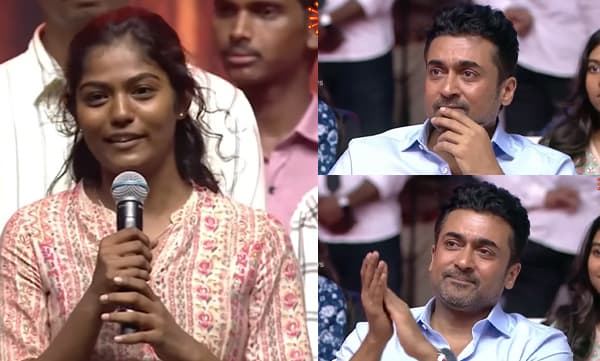 Suriya got emotional on agaram foundation inspiration story of jaypriya (Image Source: Youtube)