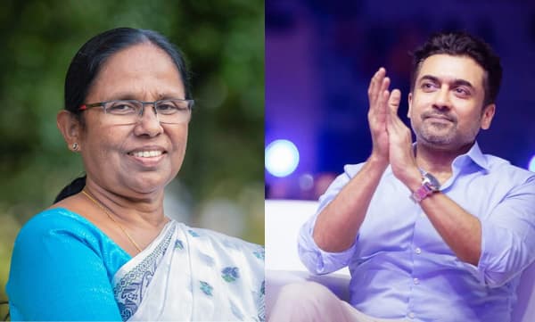 നടന്‍ സൂര്യയുടെ നേതൃത്വത്തില്‍ ആരംഭിച്ച അഗരം ഫൗണ്ടേഷന്റെ പ്രവര്‍ത്തനങ്ങള്‍ അഭിനന്ദനാര്‍ഹവും മാതൃകാപരവുമാണ്; പ്രശംസിച്ച് ഷൈലജ ടീച്ചര്‍

