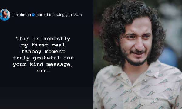 റിയല്‍ ഫാന്‍ ബോയ് മൊമന്റ്; സന്തോഷം പങ്കുവെച്ച് സുഷിന്‍ ശ്യാം
