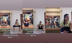 ശില്‍പ്പ ഷെട്ടി കുന്ദ്ര പങ്കിട്ട മൊബിലിറ്റി ചലഞ്ച് ഏറ്റെടുത്ത് പൂര്‍ത്തിയാക്കി അഭിരാമി ; ചലഞ്ച് അക്സ്പ്റ്റഡ് വീഡിയോ സന്തോഷത്തോടെ പങ്കിട്ട് താരം  