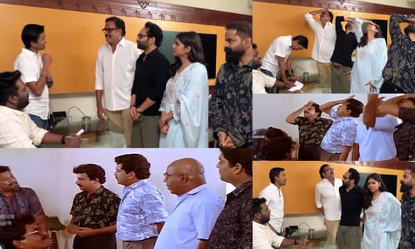 Odum kuthira chadum kuthira team recreate mookkilla rajyathu movie scene (Image Source: Instagram)