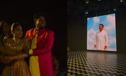 വിട്ടുപിരിഞ്ഞ അച്ഛന്‍ അപ്രതീക്ഷിതമായി സ്‌ക്രീനില്‍; വേദിയില്‍ പൊട്ടിക്കരഞ്ഞ് ആര്യ; വീഡിയോ
