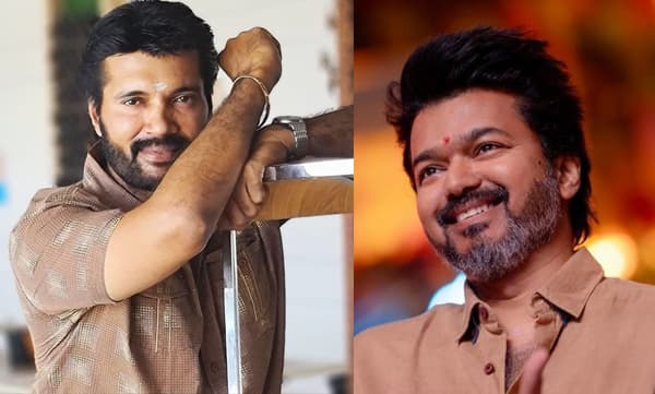 വിജയ് യുടെ മുഖത്ത് അടിക്കണം, അദ്ദേഹത്തിന്റെ തലച്ചോറിന് എന്തോ കുഴപ്പമുണ്ട്; നടന്‍ രഞ്ജിത്ത് 
