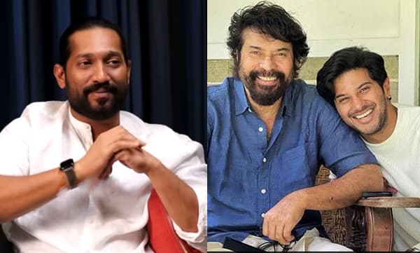 Director Dominic Arun about dulquer and mammootty (Image Source: Youtube)
