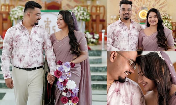 Grace Antony married to Aby Tom Cyriac (Image Source: Facebook)