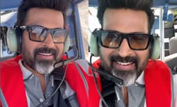 സ്വപ്നങ്ങള്‍ പറക്കുന്നു, ആകാശത്തിനും മീതെ; വീഡിയോ പങ്കുവെച്ച് മനോജ് കെ.ജയന്‍