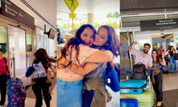 യു.എസ് എയര്‍പോര്‍ട്ടില്‍ ഗോപികയെയും ജിപിയെയും കാത്ത് കീര്‍ത്തന; ഓടിയെത്തി അനിയത്തിയെ കെട്ടിപ്പിടിച്ച് ഗോപിക; മിട്ടായിയെ കണ്ടുമുട്ടിയ സന്തോഷം പങ്കിട്ട് ജിപി