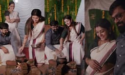 അര്‍ജുനൊപ്പം തൊടിയിലൂടെ നടന്നും ചിരിച്ചുല്ലസിച്ചും തന്റെ ഏഴാം മാസത്തിലെ വയറ്റ് പൊങ്കാല ആഘോഷമാക്കി ദുര്‍ഗ്ഗ കൃഷ്ണ; ലൈഫിലെ മനോഹര നിമിഷ​ങ്ങളെന്ന് ആരാധകര്‍