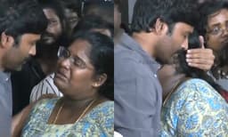 ധനുഷിനെ കെട്ടിപ്പിടിച്ച് പൊട്ടിക്കരഞ്ഞ് റോബോ ശങ്കറിന്റെ മകള്‍ ഇന്ദ്രജ; ​ചേര്‍ത്തുപിടിച്ച് ആശ്വസിപ്പിച്ച് താരം 
