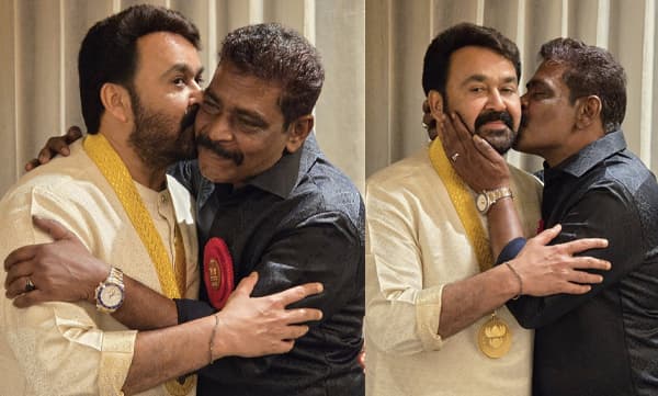 Mohanlal and Antony Perumbavoor (Image Source: Facebook)