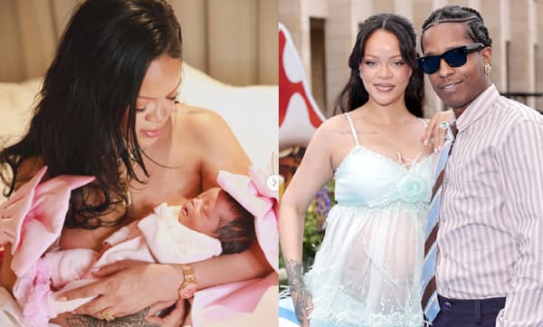 മകളുടെ പേര് വെളിപ്പെടുത്തി ഗായിക റിഹാനയും ASAP റോക്കിയും 
