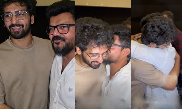 ‘‘എന്റെ അബിയുടെ മോന്‍...’’; ഷെയ്ന്‍ നിഗത്തിന്റെ ‘ബാള്‍ട്ടി’ കണ്ട് വികാരഭരിതനായി നാദിര്‍ഷ; അബിയുടെ മകനെ കെട്ടിപ്പിടിച്ച് ഉമ്മകൊടുത്ത് താരം