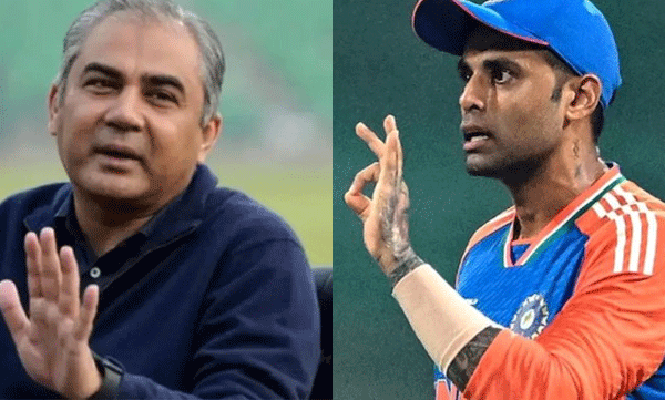 ‘സൂര്യകുമാർ യാദവ് ഏഷ്യാ കപ്പ് നേരിട്ട് ഓഫീസില്‍ വന്ന് വാങ്ങണം’; വീണ്ടും ഉപാധി വെച്ച് നഖ്വി