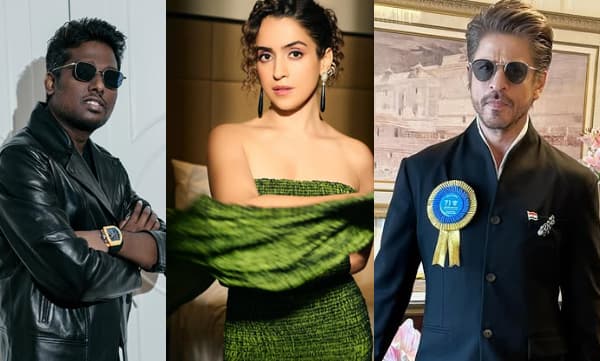 ആ സിനിമയിലൂടെ ഷാരൂഖ് ഖാന് ദേശീയ അവാര്‍ഡ് ലഭിക്കുമെന്ന് അറ്റലീയ്ക്ക് നേരത്തെ അറിയാമായിരുന്നു; സന്യ മല്‍ഹോത്ര
