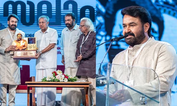 ‘‘എന്നെക്കുറിച്ച്‌ ആദ്യമായി അല്ല; എന്നെപ്പറ്റി സംസാരിച്ച അടൂര്‍ ഗോപാലകൃഷ്ണന്‍ സാറിനോടും ഞാന്‍ നന്ദി അറിയിക്കുന്നു...’’അടൂരിന് പരോക്ഷമായി മറുപടി നല്‍കി മോഹന്‍ലാല്‍