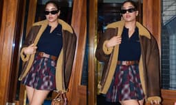 സ്‌റ്റൈലിഷ് ലുക്കില്‍ ജാന്‍വി കപൂര്‍; ചിത്രങ്ങള്‍
