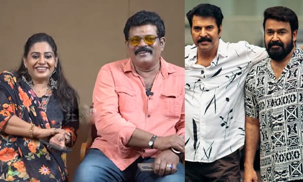 Beena antony and manoj about mammootty and mohanlal (Image Source: YouTube)