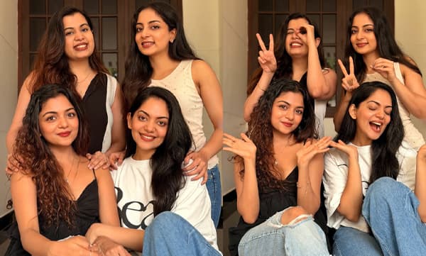 Ahana krishnakumar with her three sisters (Image Source: Instagram)