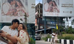 ‘ഒരു വര്‍ഷത്തിലെ വ്യത്യാസം; ഞങ്ങള്‍ക്ക് കിട്ടിയ മനോഹരമായ സര്‍പ്രൈസ്...’പടുകൂറ്റന്‍ ഫ്ലെക്സ് ബോര്‍ഡില്‍ തങ്ങളുടെ മുഖം കണ്ട സന്തോഷം പങ്കിട്ട് ദിയ കൃഷ്ണ