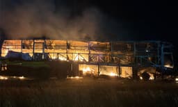 ബംഗലുരു - ഹൈദരാബാദ് ദേശീയപാതയില്‍ ബസിന് തീപിടിച്ചു ; 32 പേര്‍ക്ക് ദാരുണാന്ത്യം