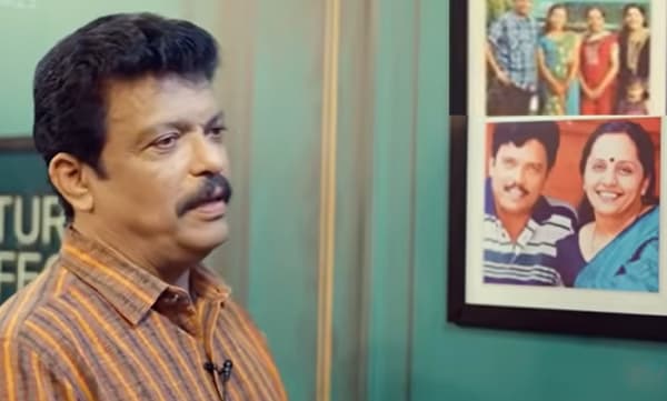 Jagadish about her wife rema and her support (Image Source: Youtube)