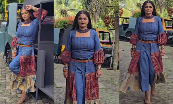 അള്‍ട്രാ മോഡേണ്‍ ഡെനീം ഔട്ട്ഫിറ്റില്‍ അഡാര്‍ ലുക്കില്‍ മഞ്ജുപിള്ള; ഒരിക്കലും വിശ്വസിക്കാത്തവർക്കിടയിൽ തിളങ്ങുകയെന്നതാണ് സ്ത്രീയുടെ ശക്തിയെന്ന് കുറിച്ച് താരം