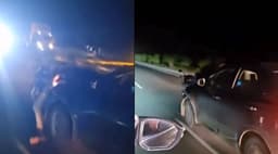 മദ്യപിച്ച അധ്യാപകന്‍ ഓടിച്ച കാര്‍ ബൈക്ക് യാത്രികനെ ഇടിച്ചു വീഴ്ത്തി ; ഇരുചക്രവാഹനം വലിച്ചിഴച്ചത് 4 കിലോമീറ്റര്‍...! 