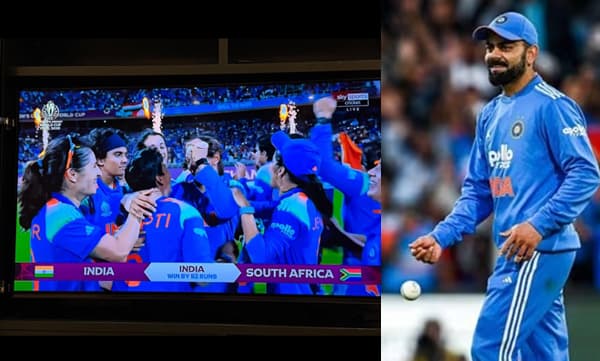Virat Kohli congrajulate indian women's cricket team (Image Source: Instagram)