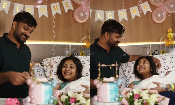 ഭര്‍ത്താവിന്റെ ജന്മദിനത്തില്‍ ആദ്യത്തെ കണ്മണിയെ വരവേറ്റ് ദുര്‍ഗ കൃഷ്ണ; ‘ഇനി മുതല്‍ ഞങ്ങള്‍ മൂന്നുപേർക്കും ഒരുമിച്ച്‌ പിറന്നാള്‍ ആഘോഷിക്കാം..’ ആശുപ​‍ത്രിയില്‍ നിന്നുള്ള ചിത്രങ്ങള്‍ പങ്കിട്ട് താരം