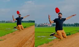 വയലിനു നടുവില്‍ ചുവന്ന ഹൃദയത്തെ ചാടിപ്പിടിക്കാനൊരുങ്ങി ഗോപി സുന്ദര്‍ ; പുതിയ പ്രണയത്തില്‍ വീണുപോയോ എന്ന് ആരാധകര്‍