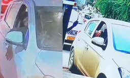 സ്‌ഫോടനത്തിന് മുമ്പുള്ള  കാറിന്റെ ദൃശ്യം പുറത്തുവന്നു ; ചാവേര്‍ ബോംബറെന്ന് സംശയിക്കുന്നയാളുടെ വീഡിയോ 