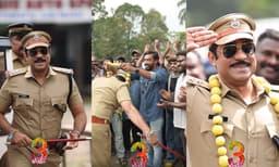 ഷാജി പാപ്പന്റെ എതിരാളിയും കള്‍ട്ട് കഥാപാത്രവുമായ സർബത്ത് ഷമീറിന്റെ മാസ് എ​‍ന്‍ട്രി ; ചിരിയുടെ ആള്‍രൂപത്തെ നാരങ്ങ മാലയിട്ട് വരവേറ്റ് മിഥുൻ മാനുവല്‍