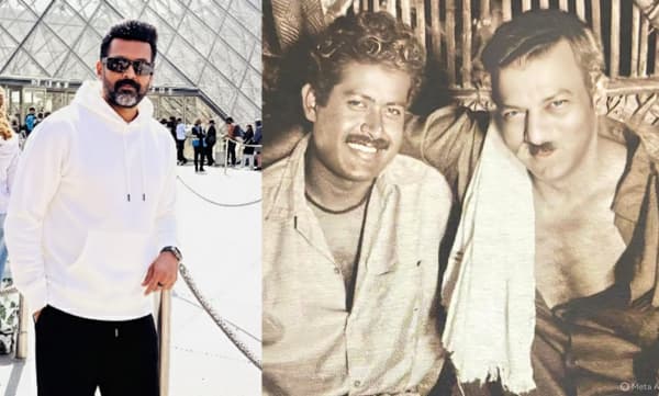 ‘ചമയങ്ങളില്ലാത്ത ഒരു ഓര്‍മ്മച്ചിത്രം....’ഇതിഹാസനടന്‍ മുരളിയ്ക്കൊപ്പമുള്ള ത്രോബാക്ക് ലൊക്കേഷന്‍ ചിത്രം പങ്കിട്ട് മനോജ് കെ ജയന്‍