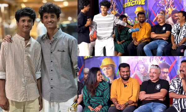 ‘ദാണ്ടേ ഭീഷ്മപര്‍വ്വത്തിലെ ളോഹയ്ക്ക് അകത്തുള്ള സാത്താൻ; ഇങ്ങേര് വള്ളിയുണ്ടാക്കാത്ത ഒരു സിനിമയില്ല...’ ജിനുവിനെ ട്രോളി എവിനും കെവിനും 