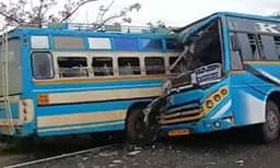 തമിഴ്നാട്ടില്‍ ബസുകള്‍ തമ്മില്‍ കൂട്ടിയിടിച്ച് ആറ് മരണം ; 28 പേര്‍ക്ക് പരിക്കേറ്റു