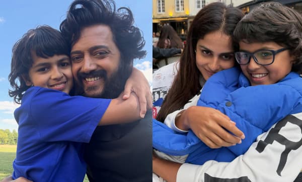 ഞങ്ങളെ തിരഞ്ഞെടുത്തതിന് നന്ദി റിയാന്‍, നിന്നെ ഒരുപാട് സ്‌നേഹിക്കുന്നു; മകന് ആശംസകളുമായി റിതേഷും ജനീലിയയും 
