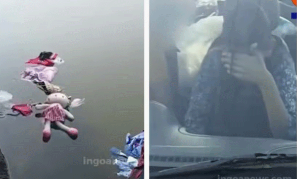 തടാകത്തിലേക്ക് മാലിന്യം വലിച്ചെറിഞ്ഞു: ദമ്പതികളെ കയ്യോടെ പിടികൂടി പ്രദശവാസികള്