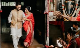 പരമ്പരാഗത വിവാഹവേഷത്തില്‍ രാജിന്റെ കൈപിടിച്ച് നിറചിരിയോടെ സമാന്ത റൂത്ത് പ്രഭു; വജ്രമോതിരം സമാന്തയുടെ കൈയിലണിഞ്ഞ് രാജ്; ആശംസകളുമായി ആരാധകര്‍