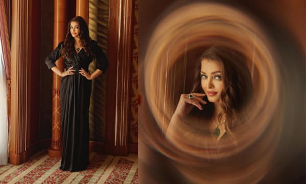 ലോകത്തിലെ ഏറ്റവും സുന്ദരിയായ സ്ത്രീ തിരിച്ചെത്തി; ബ്ലാക്ക് ലോംഗ് സില്‍ക്ക് ഗൗണും എമറാള്‍ഡ് ഗ്രീന്‍ പെന്‍ഡന്റും ധരിച്ച് റോയല്‍ ലുക്കില്‍ ഐശ്വര്യറായ് ബച്ചന്‍