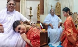 മാതാ അമൃതാനന്ദമയിയെ കണ്ട് അനുഗ്രഹം തേടി ബോളിവുഡ് താരം മൗനി റോയ് ; ചിത്രങ്ങള്‍
