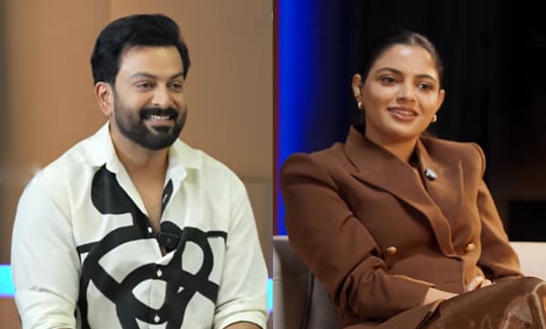 ‘അതില്‍ കണ്ടപോലെയുള്ള ഒരു രാജുവേട്ടനെ നിങ്ങള്‍ അതിനുമുമ്പോ ശേഷമോ കണ്ടിട്ടുണ്ടാകില്ല...’ പൃഥ്വിരാജിന്റെ ആ ചിരികള്‍ക്ക് പിന്നില്‍ പി ആര്‍ എന്ന് നിഖില വിമല്‍