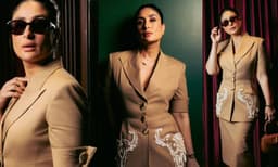 മെസ്സിയെ കാണാന്‍ ബോസ് ലുക്കില്‍ കരീന; ചിത്രങ്ങള്‍
