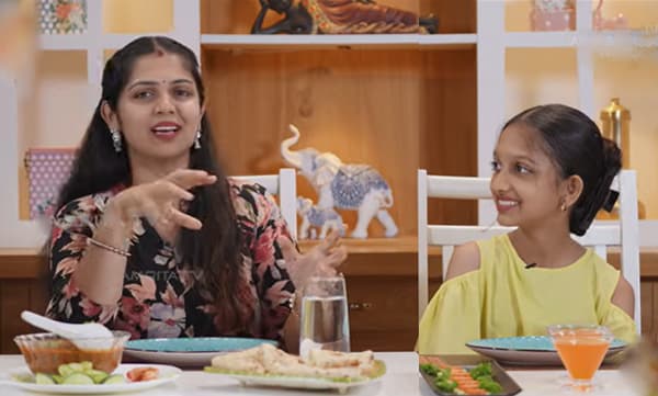 Anjali Nair about her daughter avani (Image Source:YouTube)