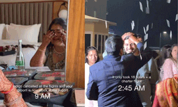 അവസാന നിമിഷം വിമാനം റദ്ദാക്കി, സ്വന്തം വിവാഹച്ചടങ്ങില്‍ പങ്കെടുക്കാന്‍ വരന്‍ ചെയ്തത് കണ്ടോ? വൈറലായി വീഡിയോ 
