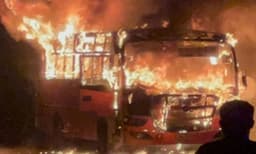 മൈസൂരില്‍ കെഎസ്ആര്‍ടിസി ബസ് കത്തിനശിച്ചു; സമയോചിത ഇടപെടലില്‍ യാത്രക്കാര്‍ സുരക്ഷിതര്‍